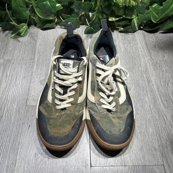 VANS UltraRange Exo Se Men\'s Size 10 Camo Green Skate Shoes main image 11